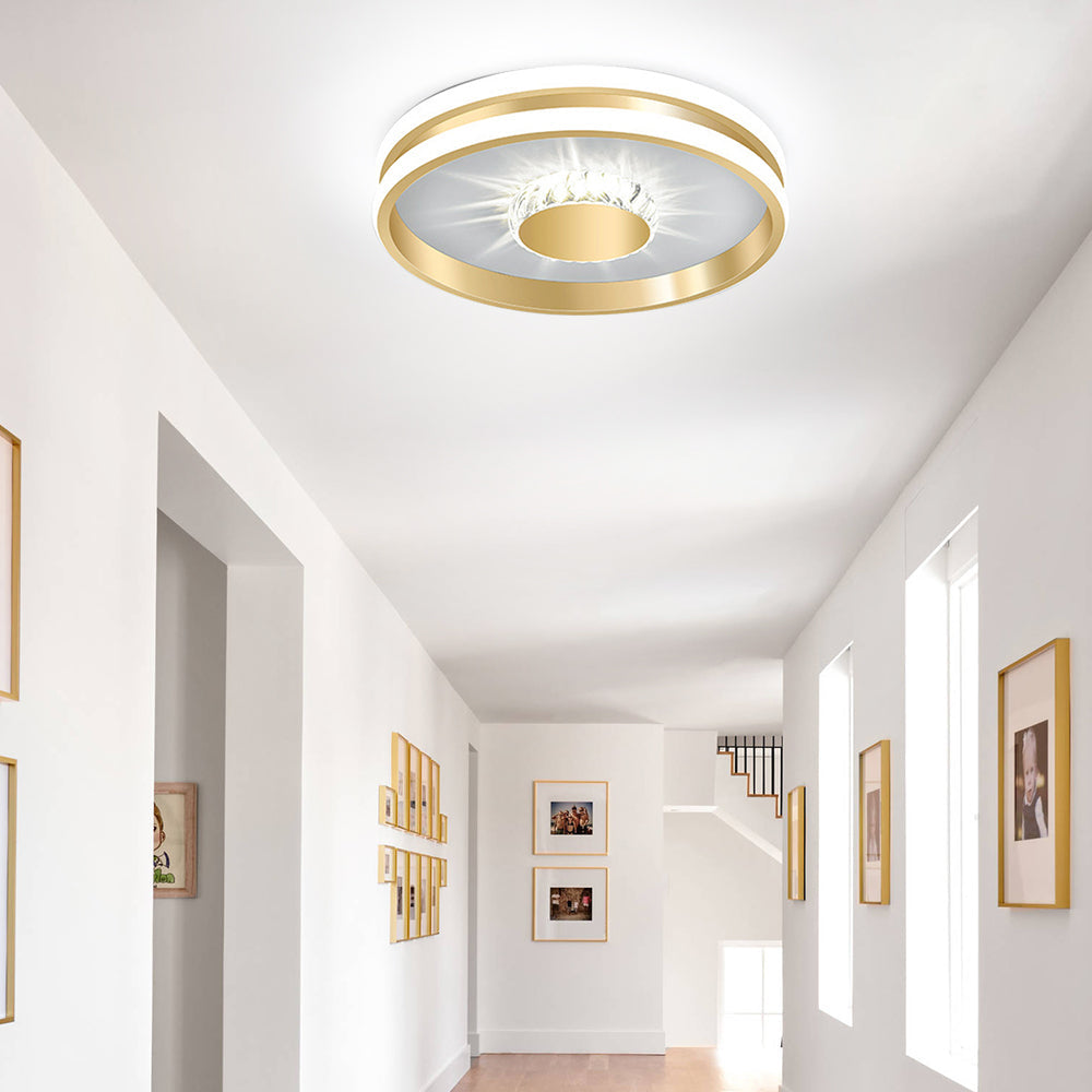 Circa | Moderne Minimalistische Dubbele Ring Plafondlamp