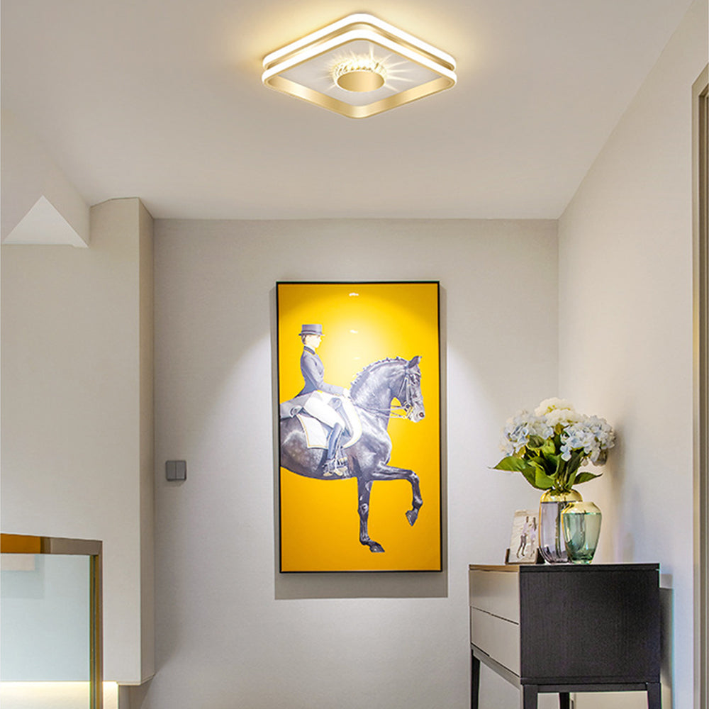 Circa | Moderne Minimalistische Dubbele Ring Plafondlamp