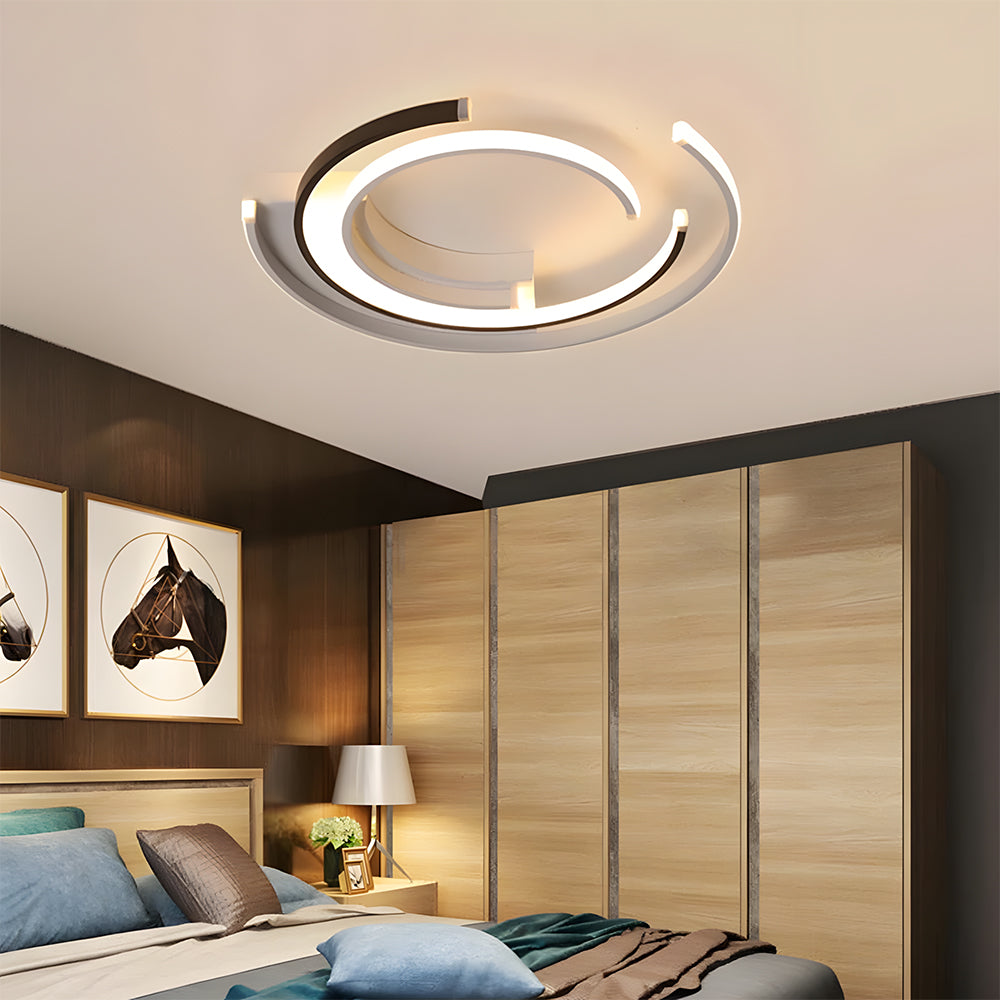 Eclipse | Moderne Overlappende Ring Plafondlamp