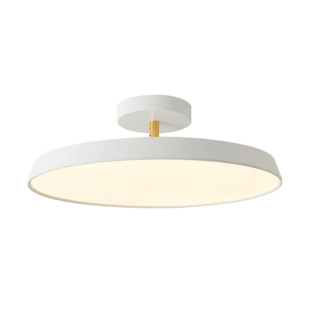 Novus | Hedendaagse Ronde Plafondlamp met Vlak Paneel