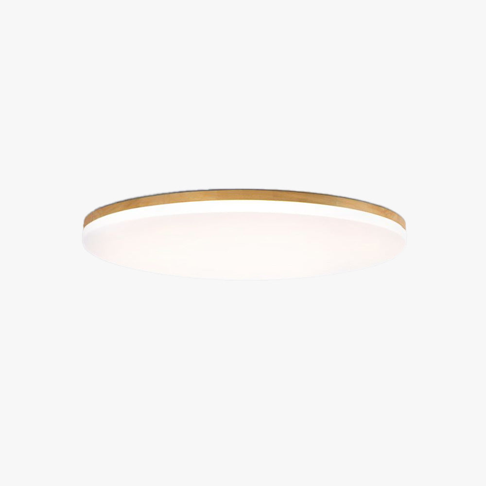 Aevum | Ovale Scandinavische Eiken Plafondlamp