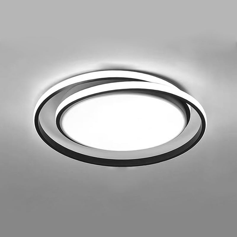 Vandorim | Gepolijste Kruisende Ringen Plafondlamp