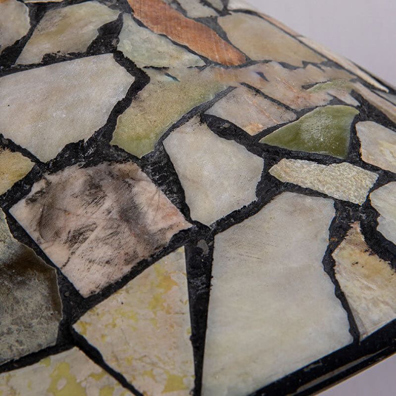 Luvidorse | Mozaïek Glas-in-lood Conische Hanglamp
