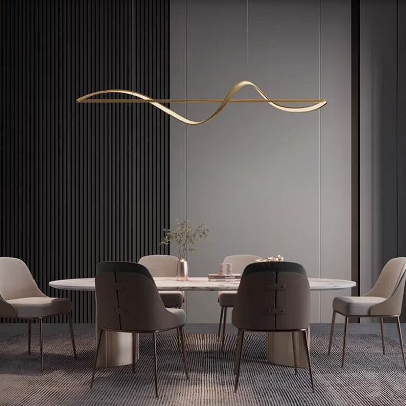 Luxenri | Minimalistische Lineaire Artistieke Silhouet Hanglamp