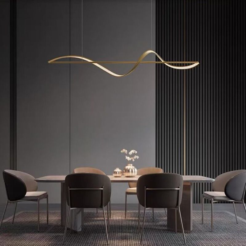 Luxenri | Minimalistische Lineaire Artistieke Silhouet Hanglamp