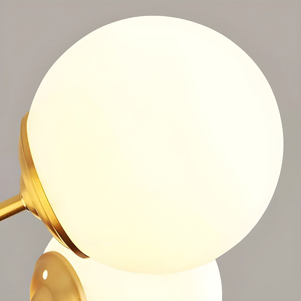 Aurum | Moderne Multi-Licht Frosted Glas Globe Sputnik Kroonluchter