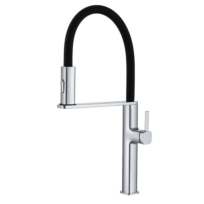 Eldvalla | Moderne Gooseneck Silhouet Draaiuitloop Keukenkraan