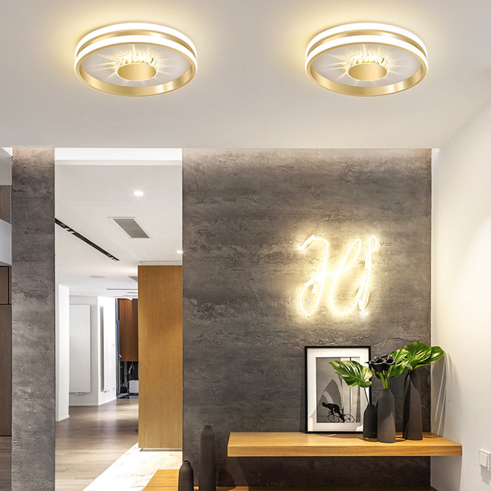 Circa | Moderne Minimalistische Dubbele Ring Plafondlamp