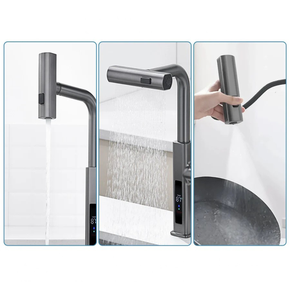 Nova | Slimme Keukenmengkraan met Uittrekspuit