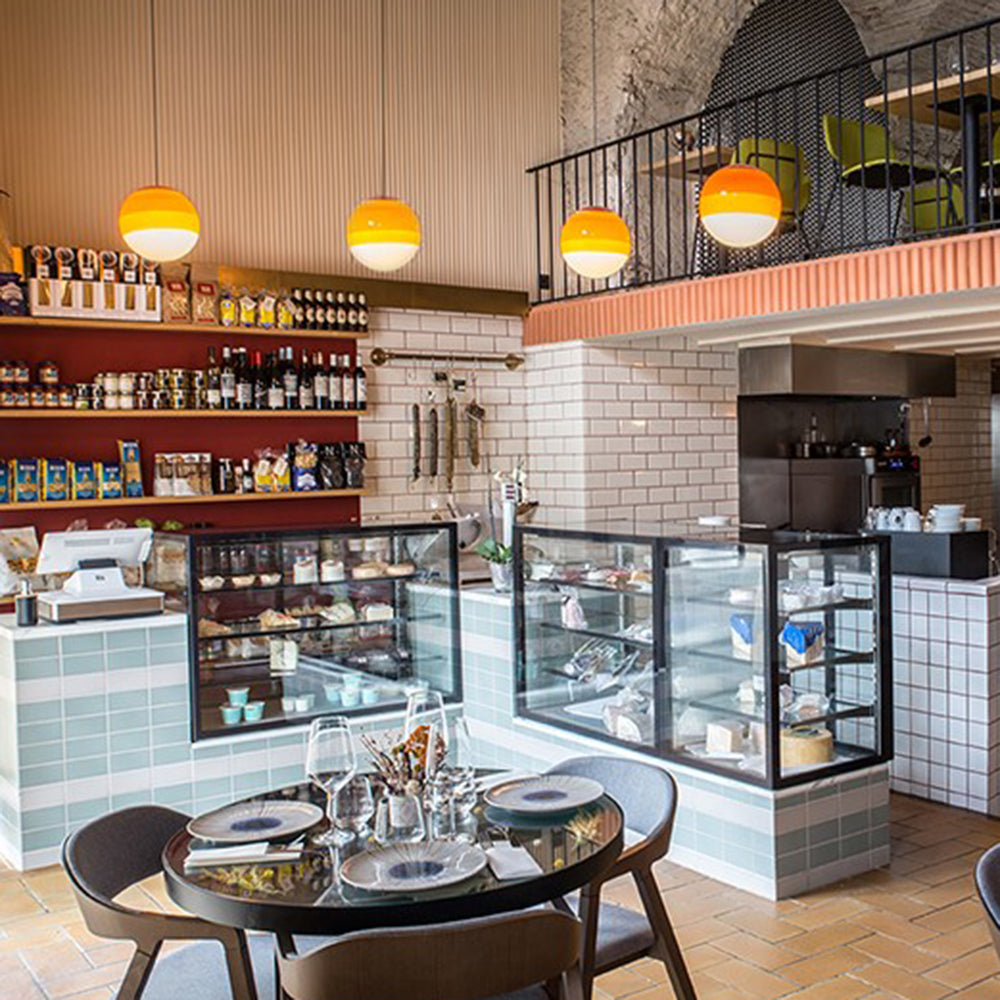 Lithose | Artistieke Sferische Bubbel Glazen Hanglamp