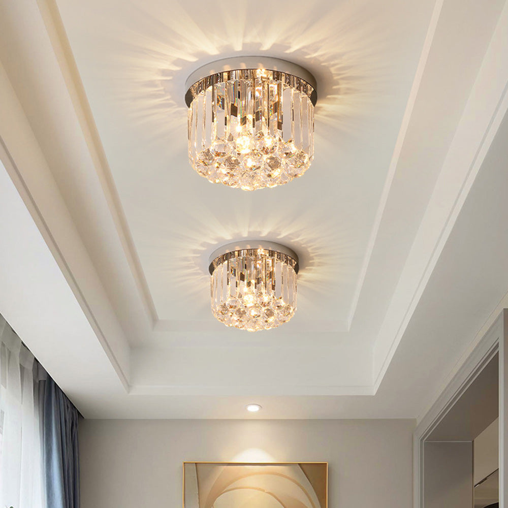 Prisma | Luxe Kristallen Prismadrum Plafondlamp