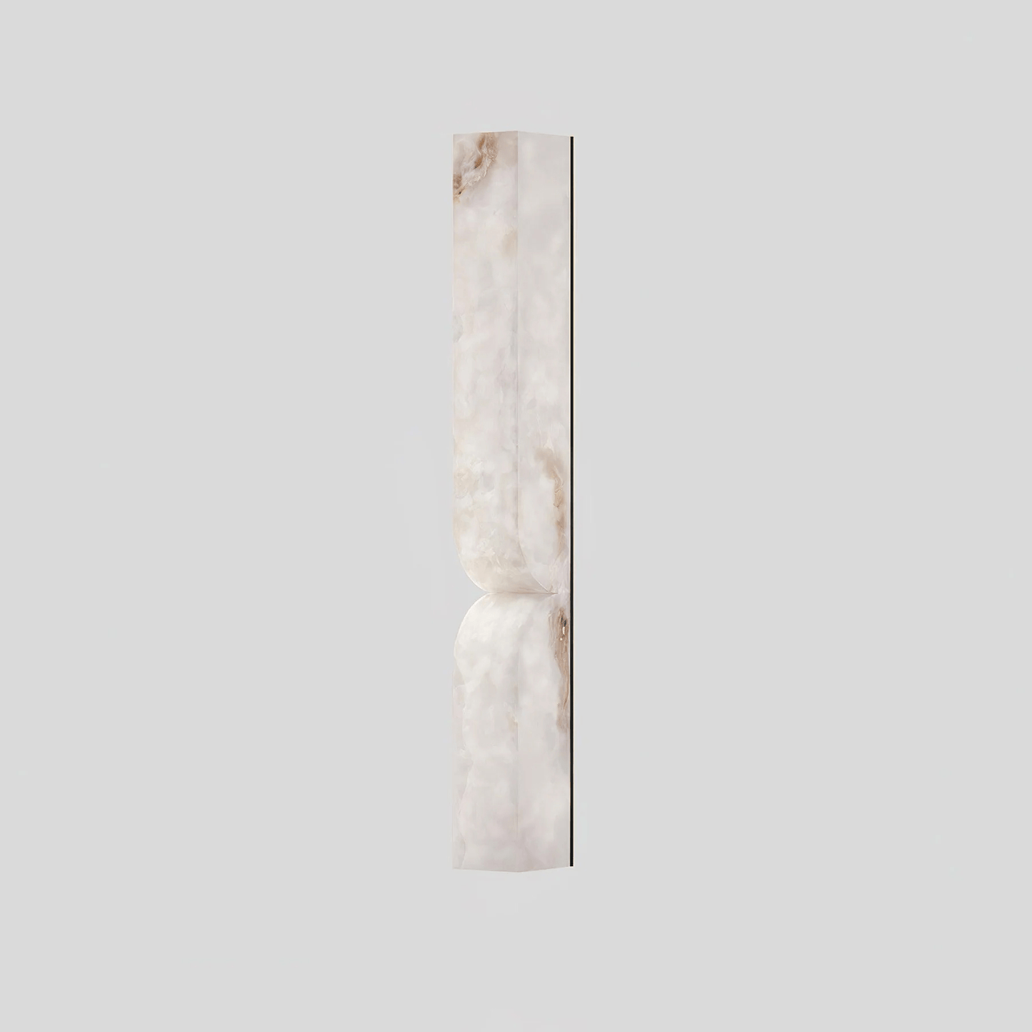 Marbrisso | Minimalistische Gesneden Albast Steen Wandlamp