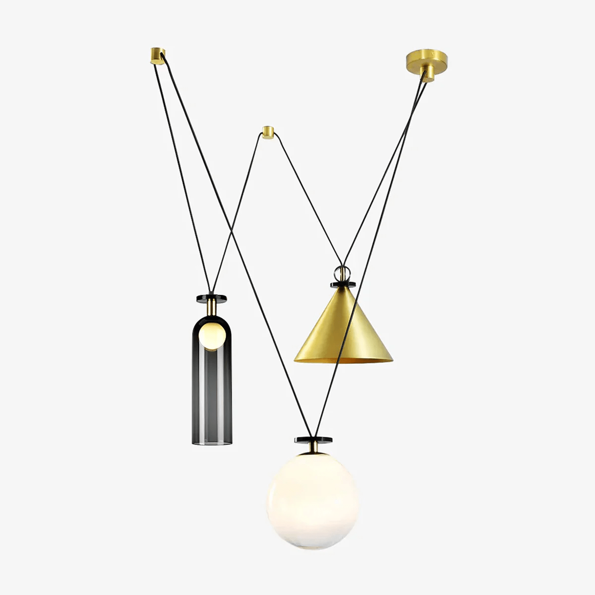 Vondisur | Minimalistische Geometrische Modulaire Hanglamp