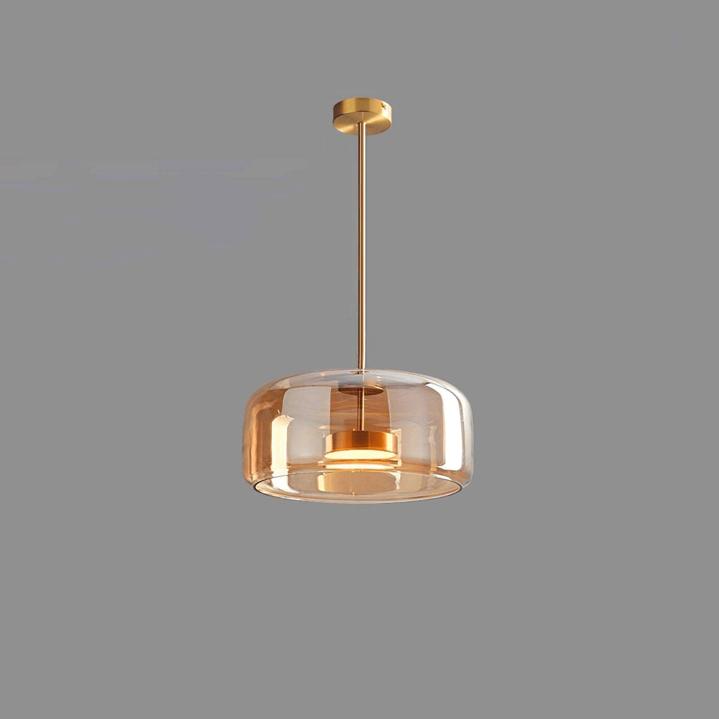 Orionth | Geometrische Sculpturale Handgeblazen Glazen Bol Hanglamp