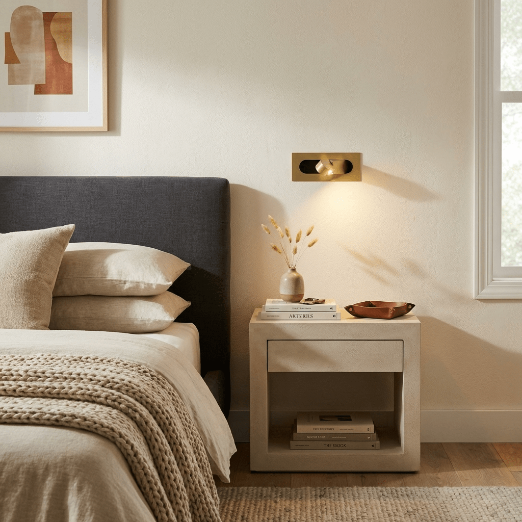 Solveinda | Lineaire Pop-Out Verstelbare Bedlees Wandlamp