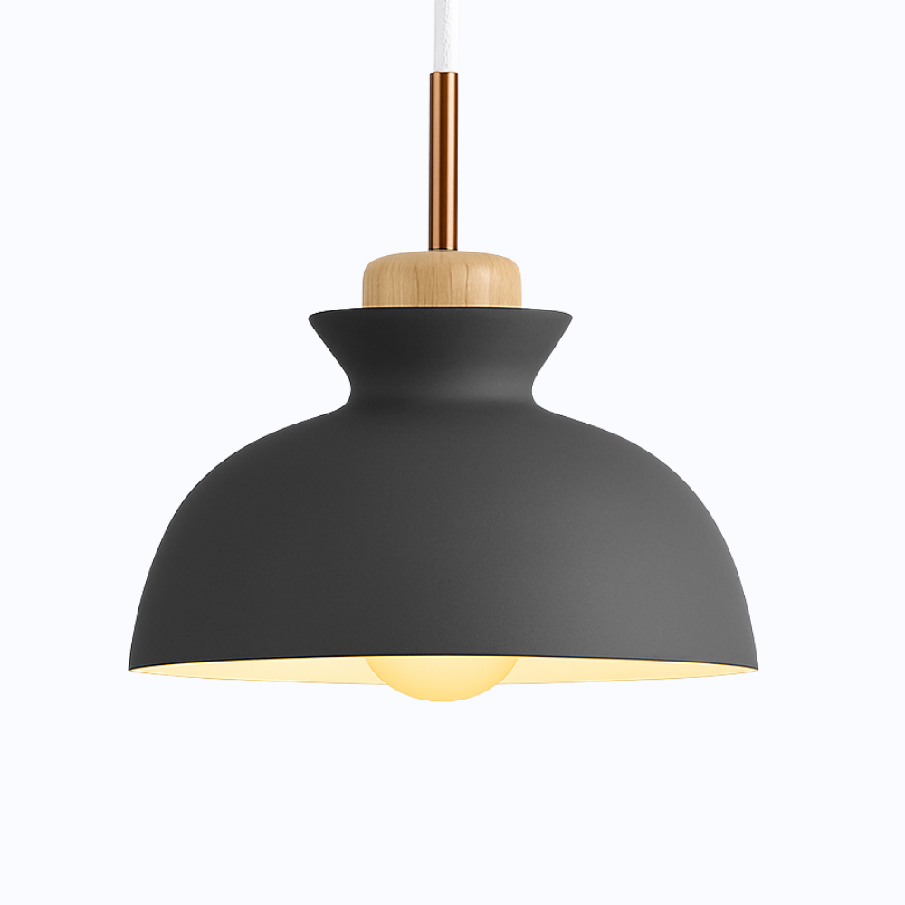 Ferune | Noordse Industriële Metalen Kap Hanglamp