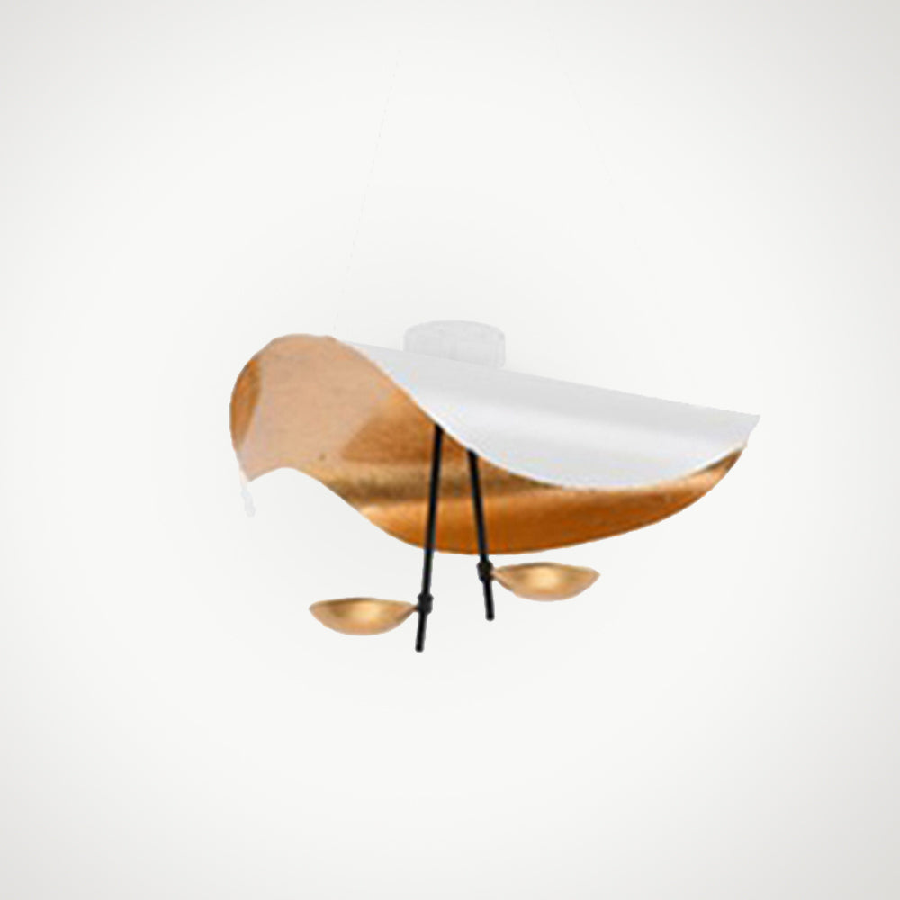 Elnari | Gesculpteerde Blad Silhouet Moderne Hangplafondlamp