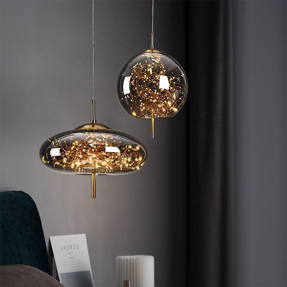 Astral | Nordic Sterrenachtige Glazen Hanglamp