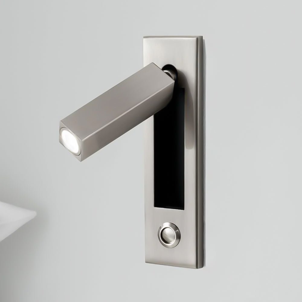Vaelenor | Minimalistische Verborgen Uittrekbare Bedleeswandlamp