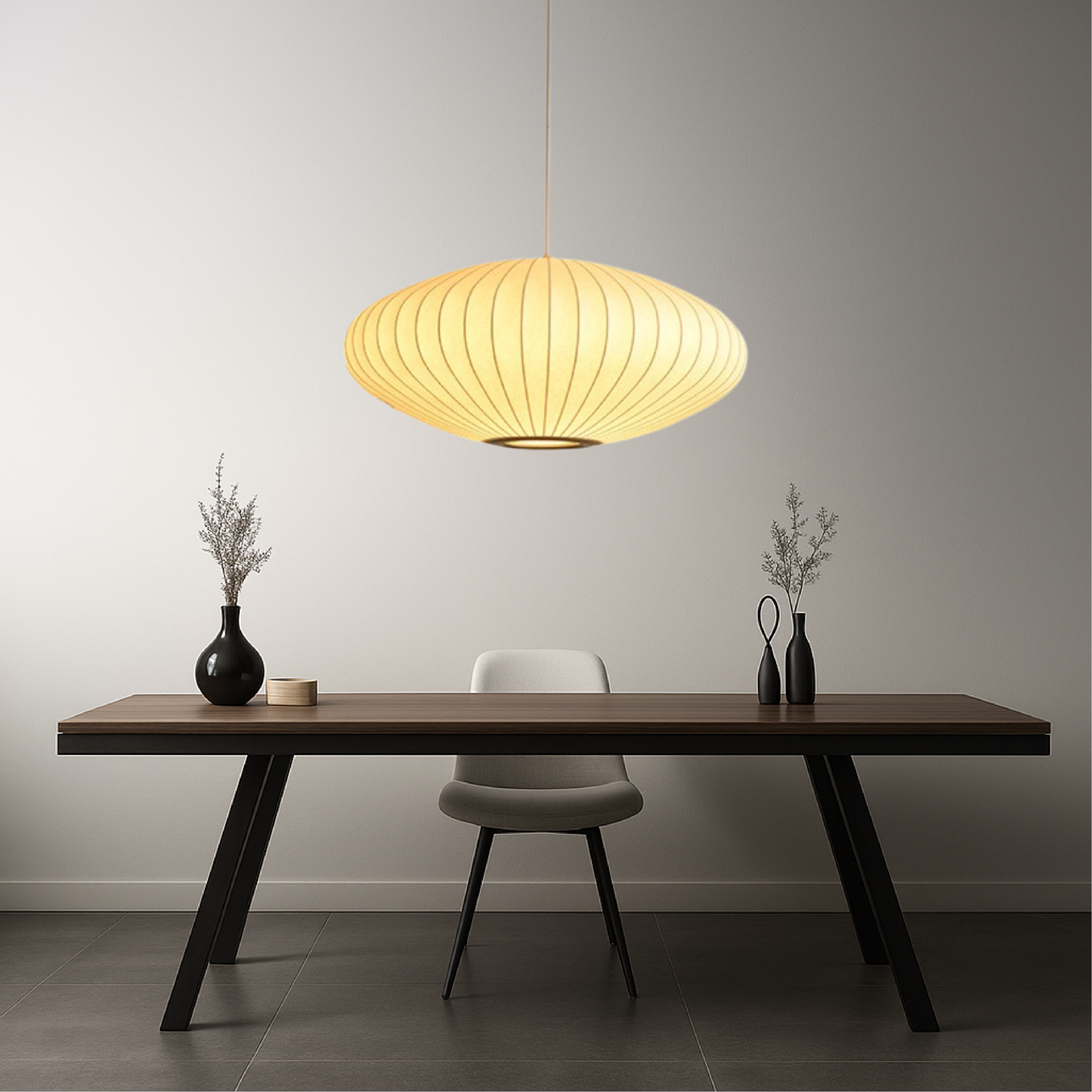 Seta | Moderne Italiaanse Geribbelde Hanglamp