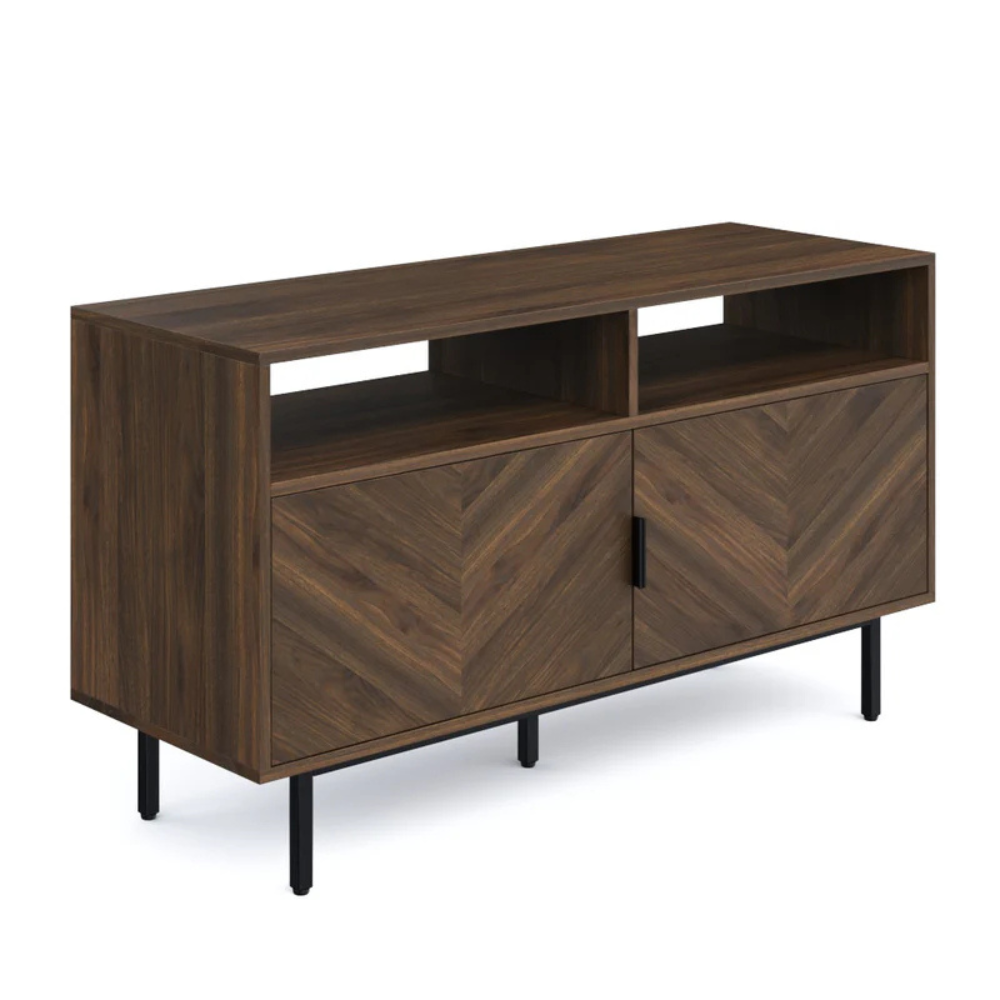 Brix | Moderne Media Console En Dubbele Deur Opbergkast