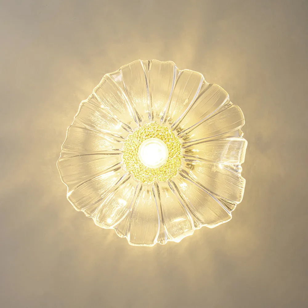 Floru | Luxe Bloem Glazen Plafond- en Hanglamp