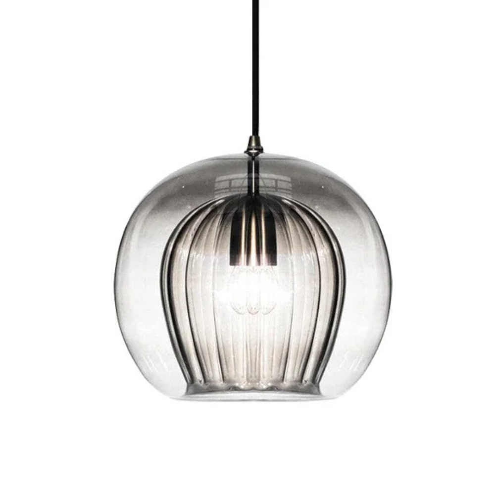 Lucia | Moderne Handgeblazen Glas Globe Hanglamp