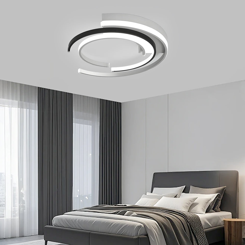 Eclipse | Moderne Overlappende Ring Plafondlamp