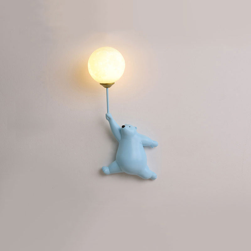 Bublo | Speelse Beer Ballon Wandlamp