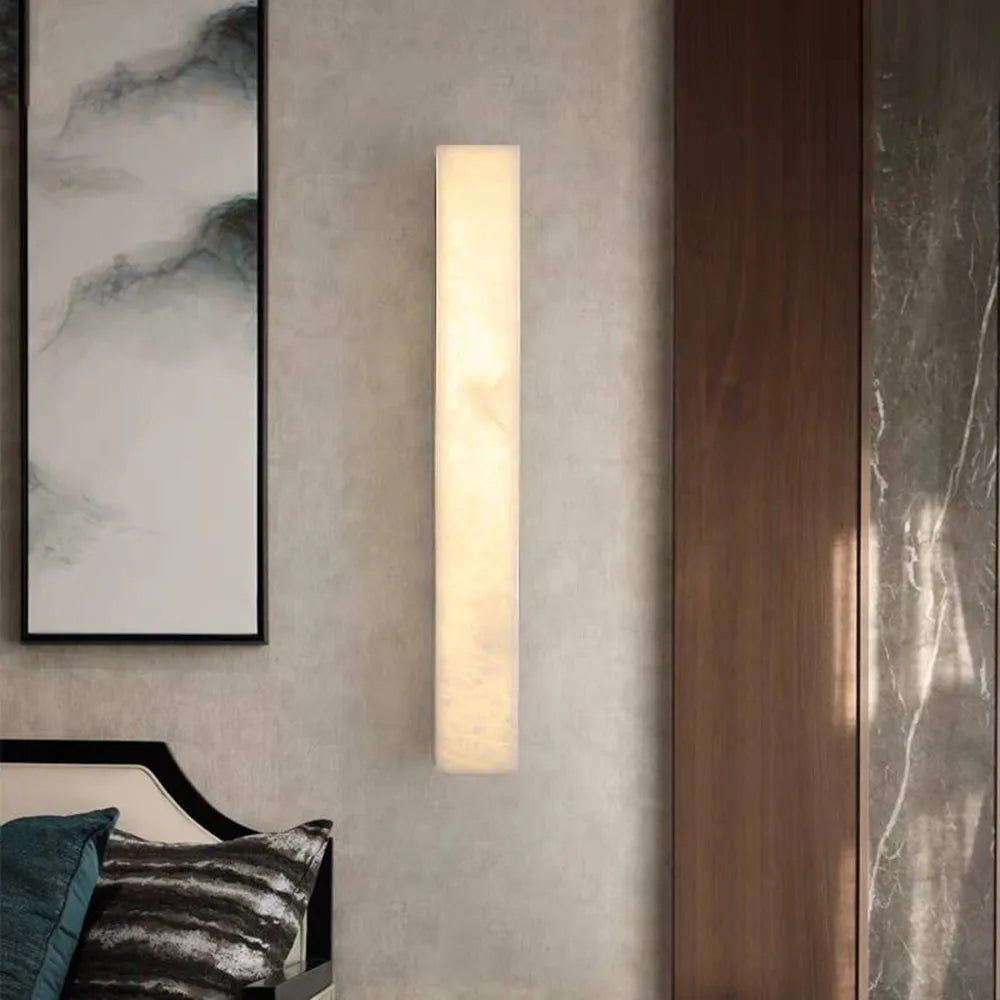 Aerisvall | Moderne Geometrische Slanke Rechthoekige Buitenwandlamp