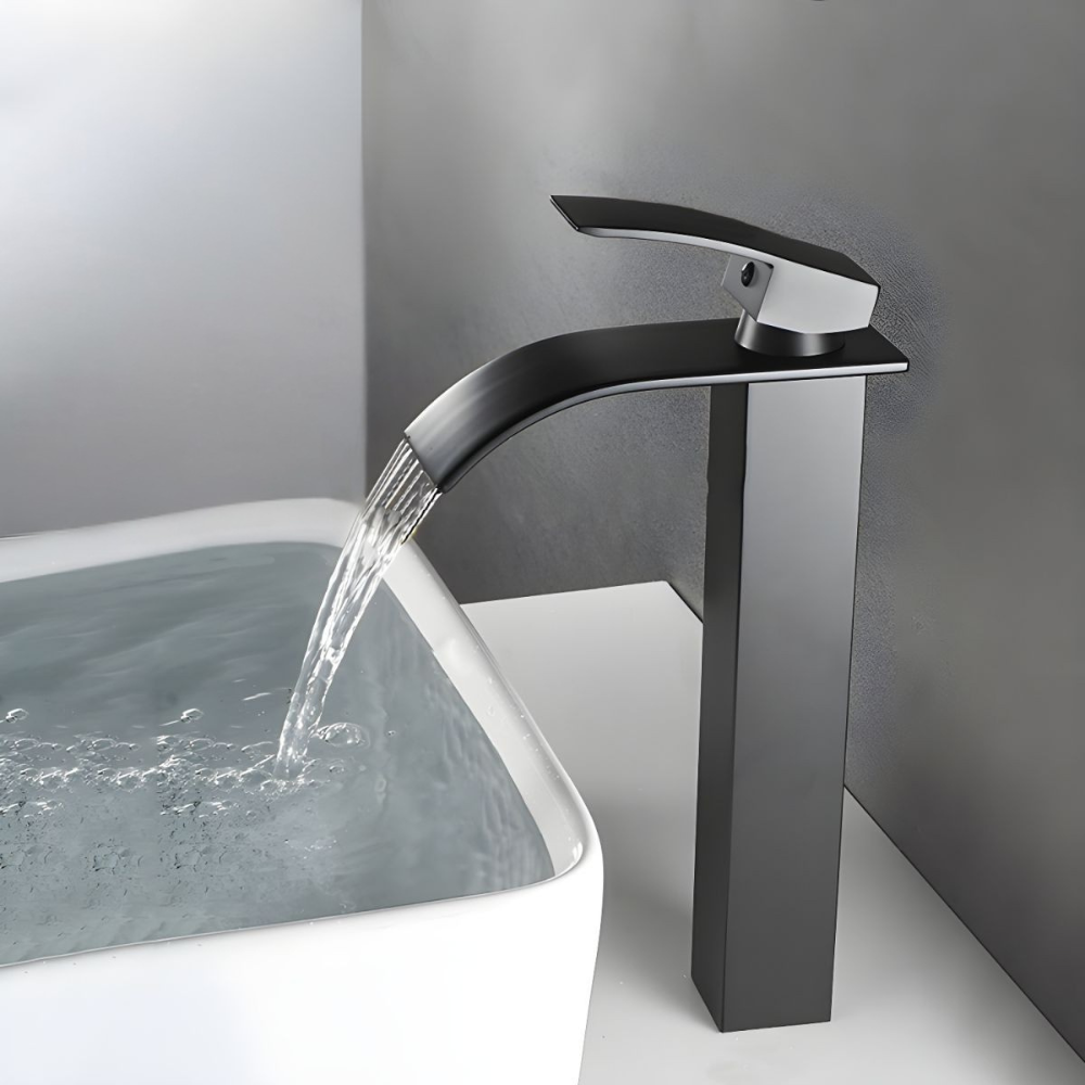 Kestruve | Moderne Kolom Watervaluitloop Badkamerkraan