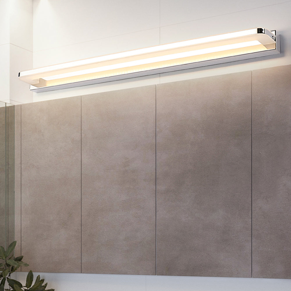 Luvir | Slanke Rechthoekige Spiegel Voorwandlamp