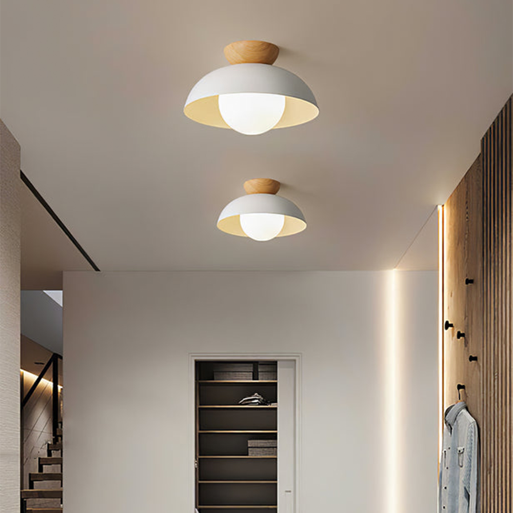 Lumiya | Moderne Nordic Metalen Koepel Plafondlamp