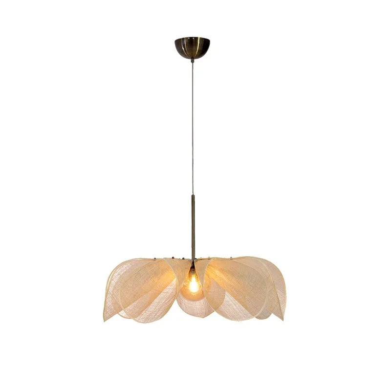 Petalia | Wabi Sabi Bloemenstof Hanglamp