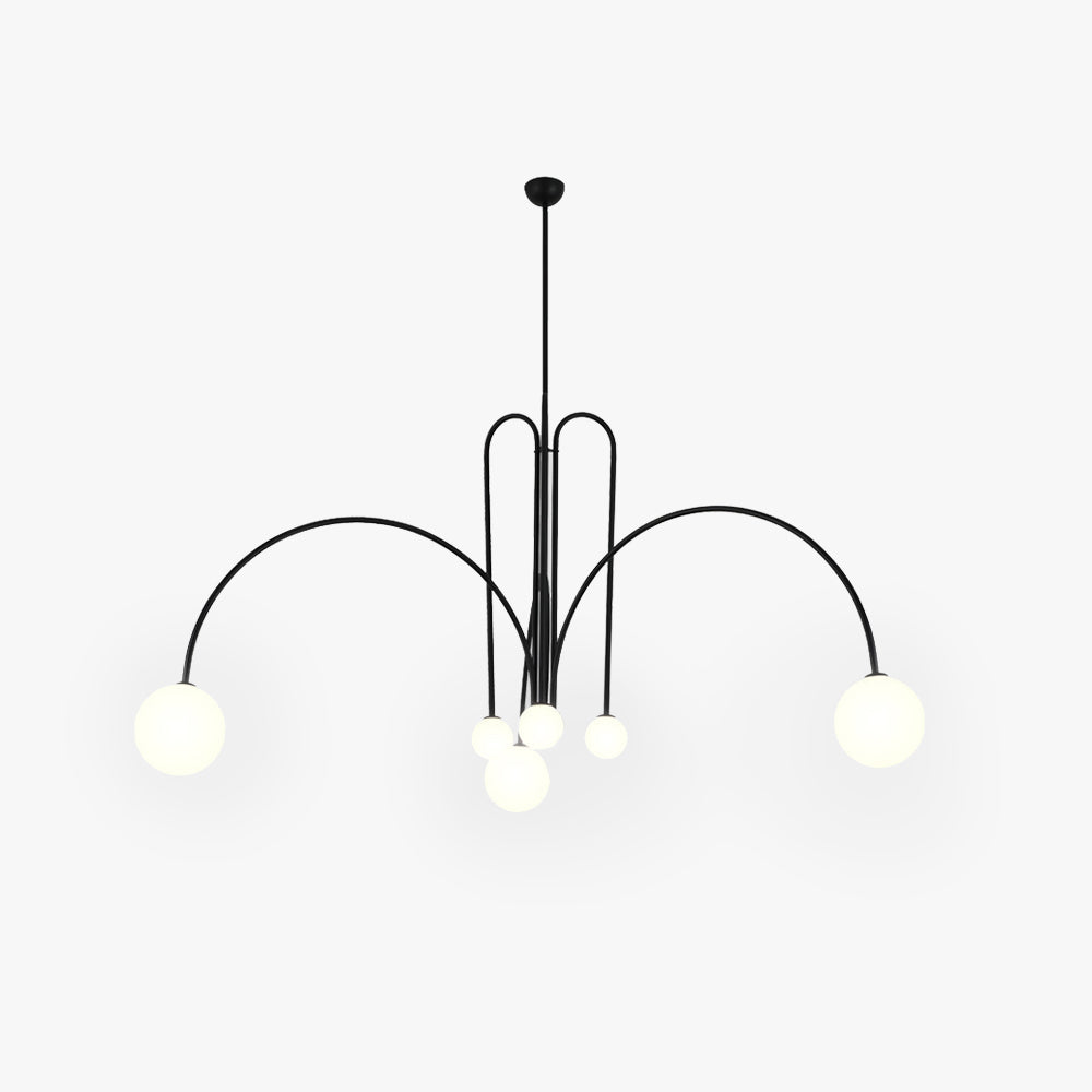 Elvandar | Minimalistische Multi Bol Globe Cluster Hanglamp