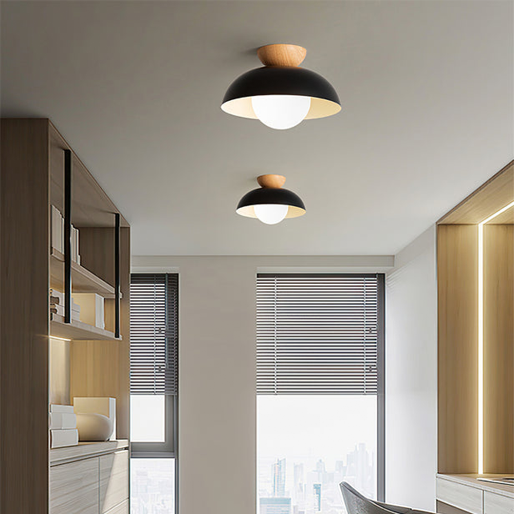 Lumiya | Moderne Nordic Metalen Koepel Plafondlamp