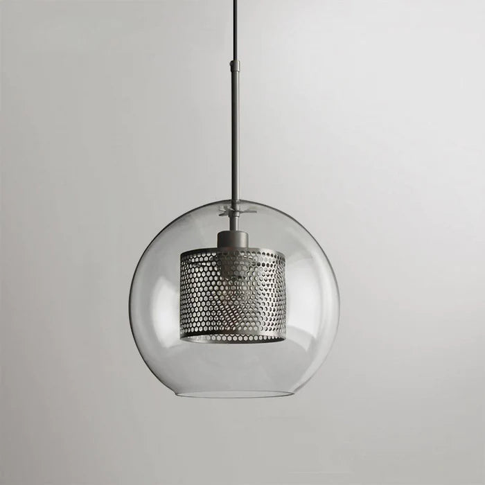 Cylura | Moderne Heldere Glas En Geperforeerde Binnenlamp Hanglamp