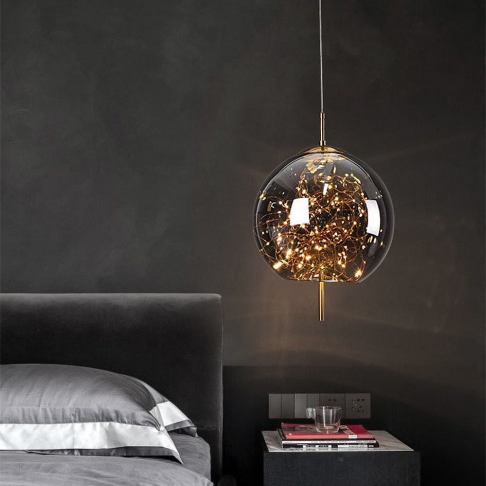 Astral | Nordic Sterrenachtige Glazen Hanglamp