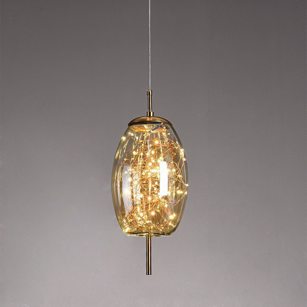 Astral | Nordic Sterrenachtige Glazen Hanglamp