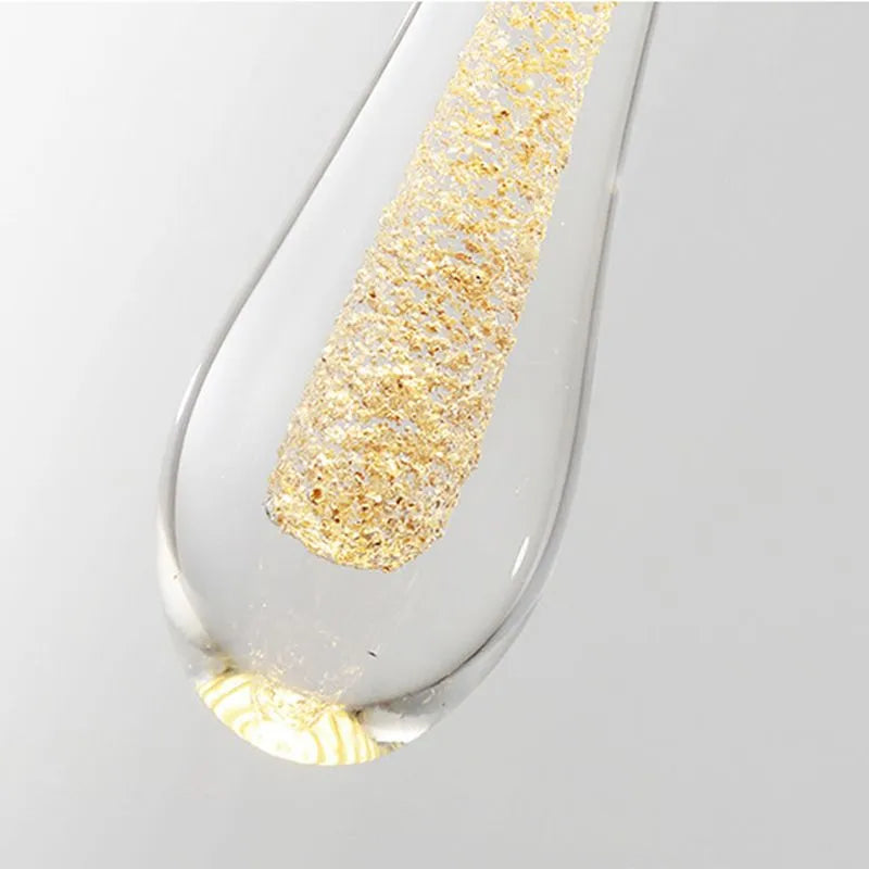Voraele | Elegante Facet Kristal Druppel Hanglamp