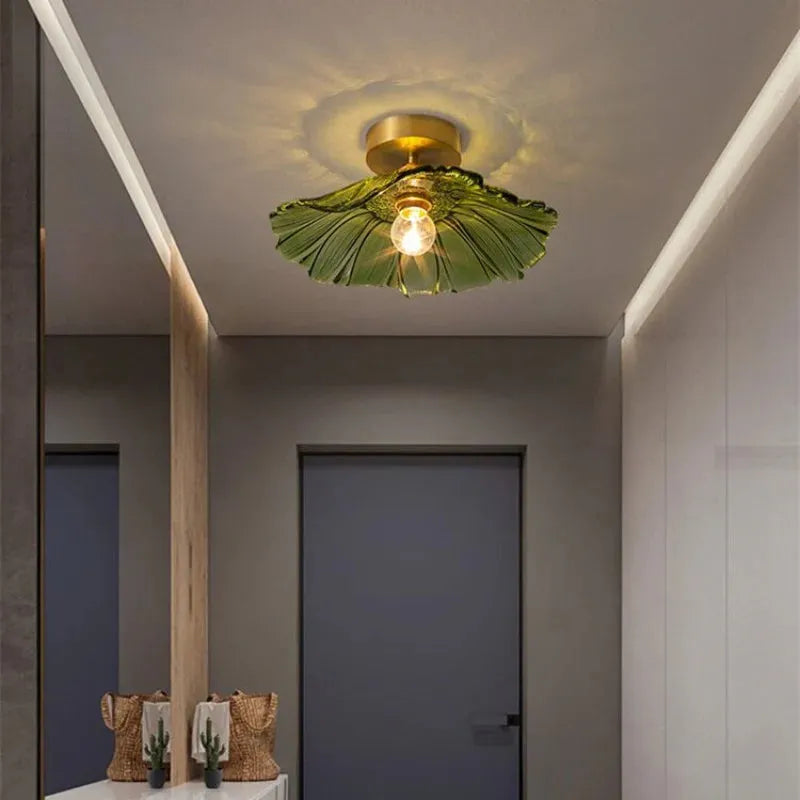 Floru | Luxe Bloem Glazen Plafond- en Hanglamp