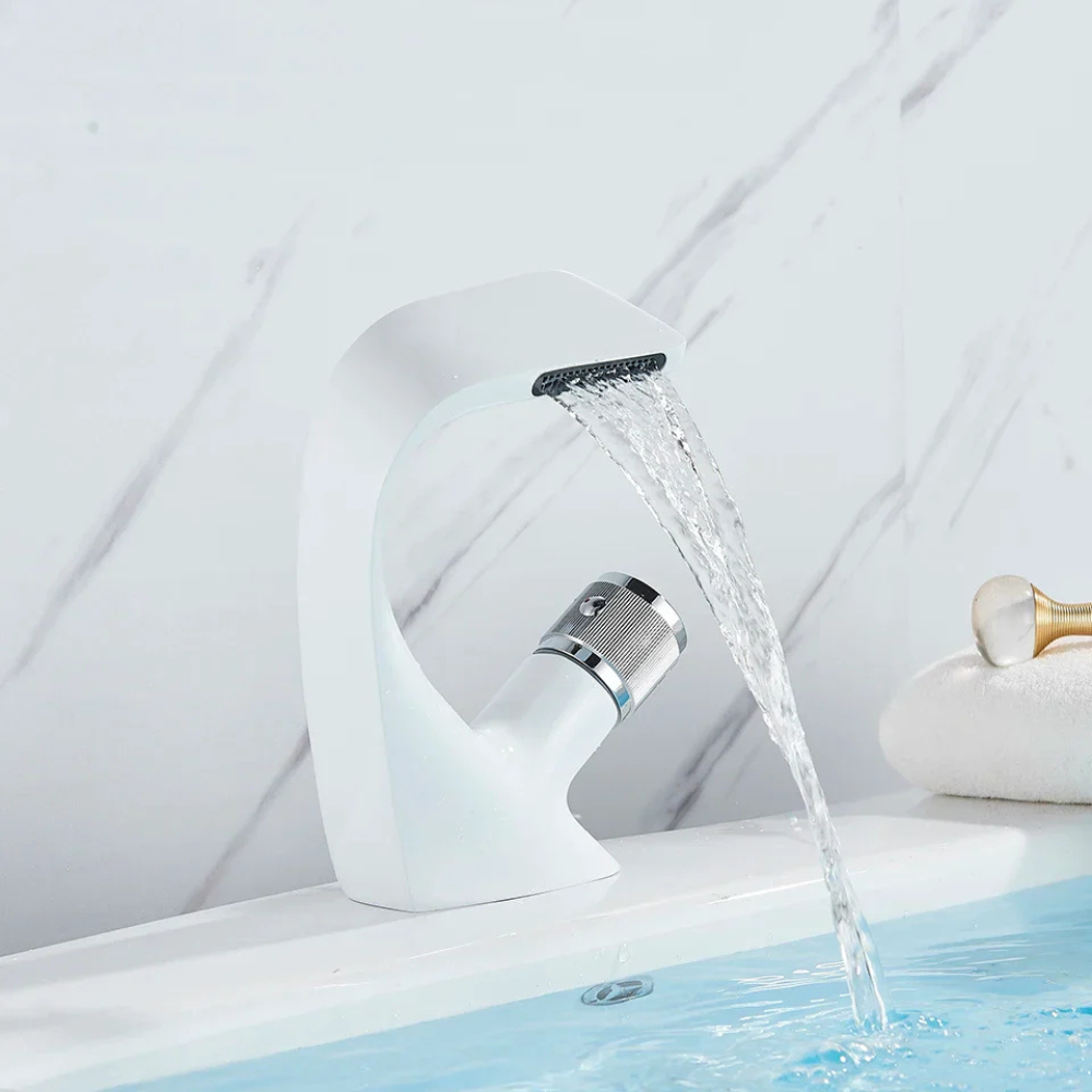 Cascata | Moderne Waterval Badkamer Wastafelmengkraan met Enkele Handgreep