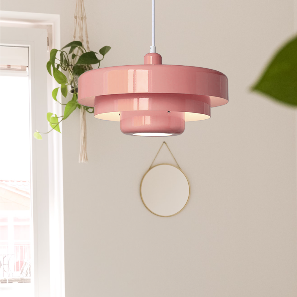 Retrova | Mid-Century Moderne Laaggedraaide IJzeren Hanglamp
