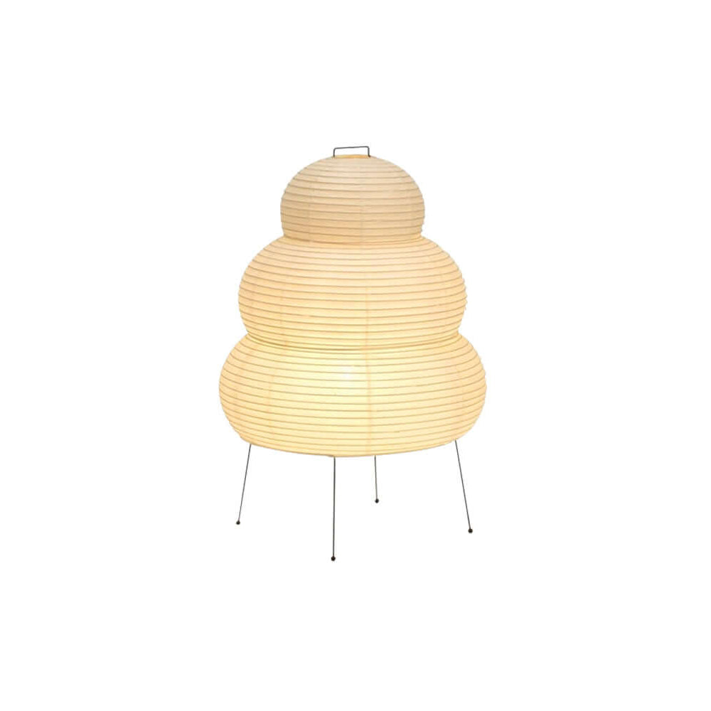 Kryntaleo | Japanse Geribbelde Bamboe Silhouet Oosterse Accent Tafellamp