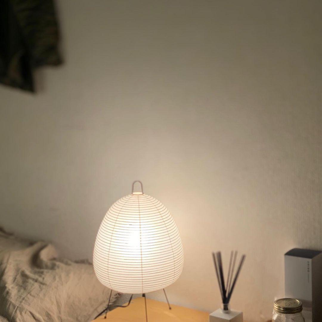 Kryntaleo | Japanse Geribbelde Bamboe Silhouet Oosterse Accent Tafellamp