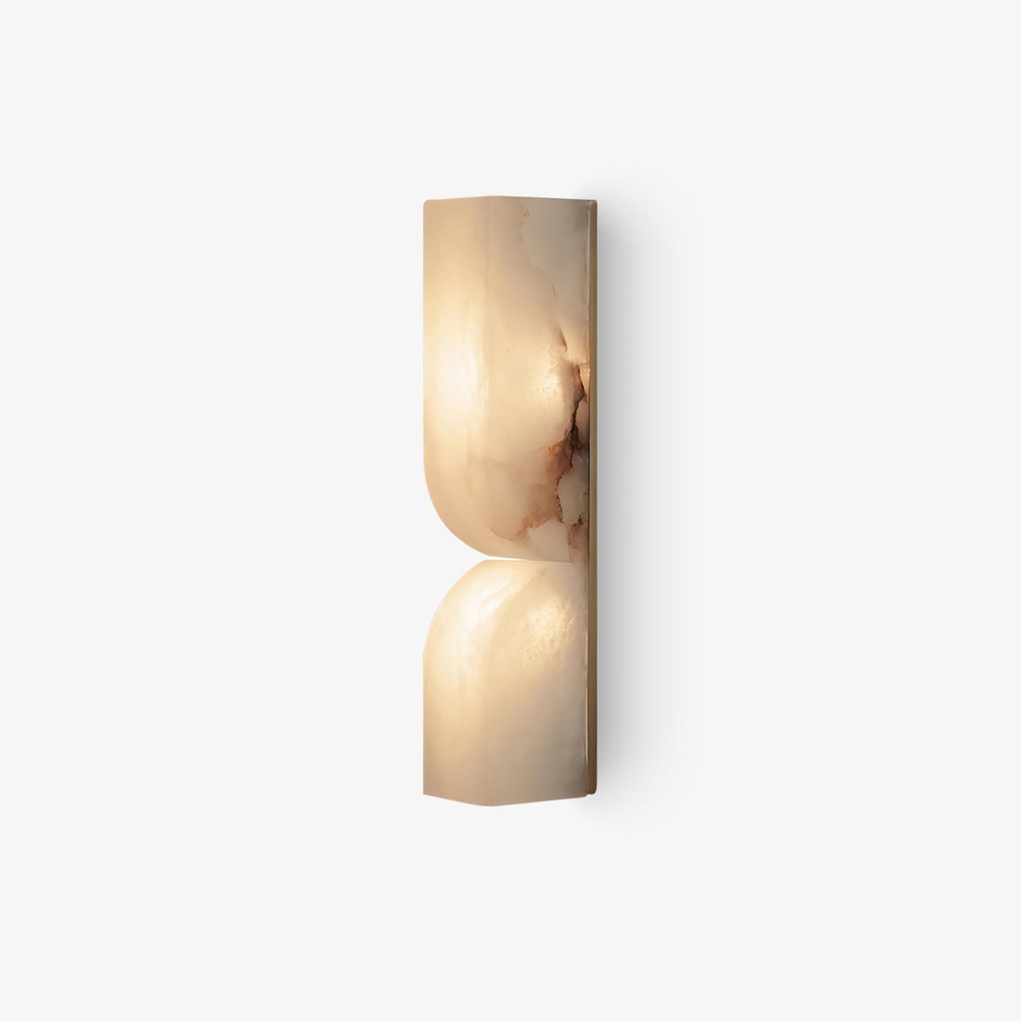 Marbrisso | Minimalistische Gesneden Albast Steen Wandlamp