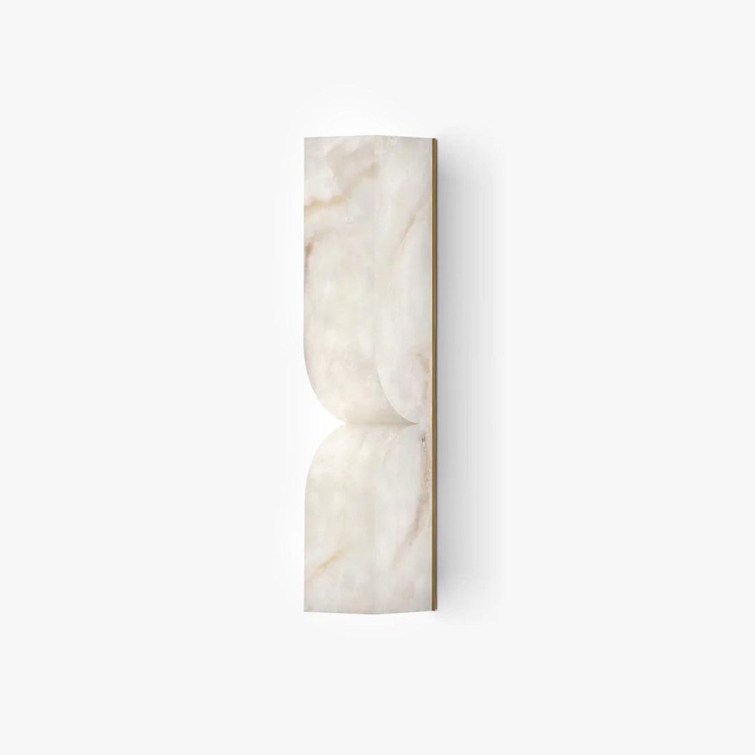 Marbrisso | Minimalistische Gesneden Albast Steen Wandlamp