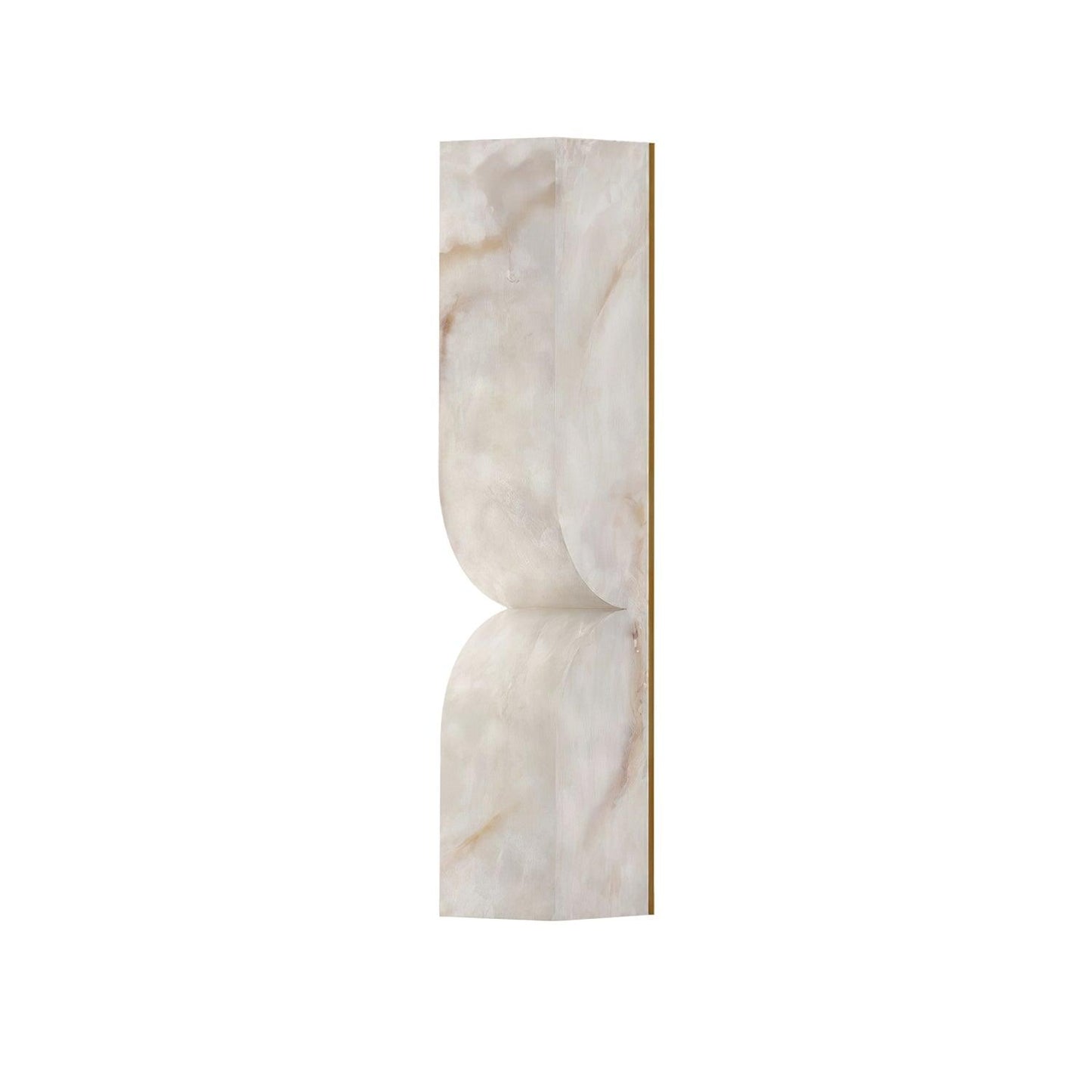Marbrisso | Minimalistische Gesneden Albast Steen Wandlamp
