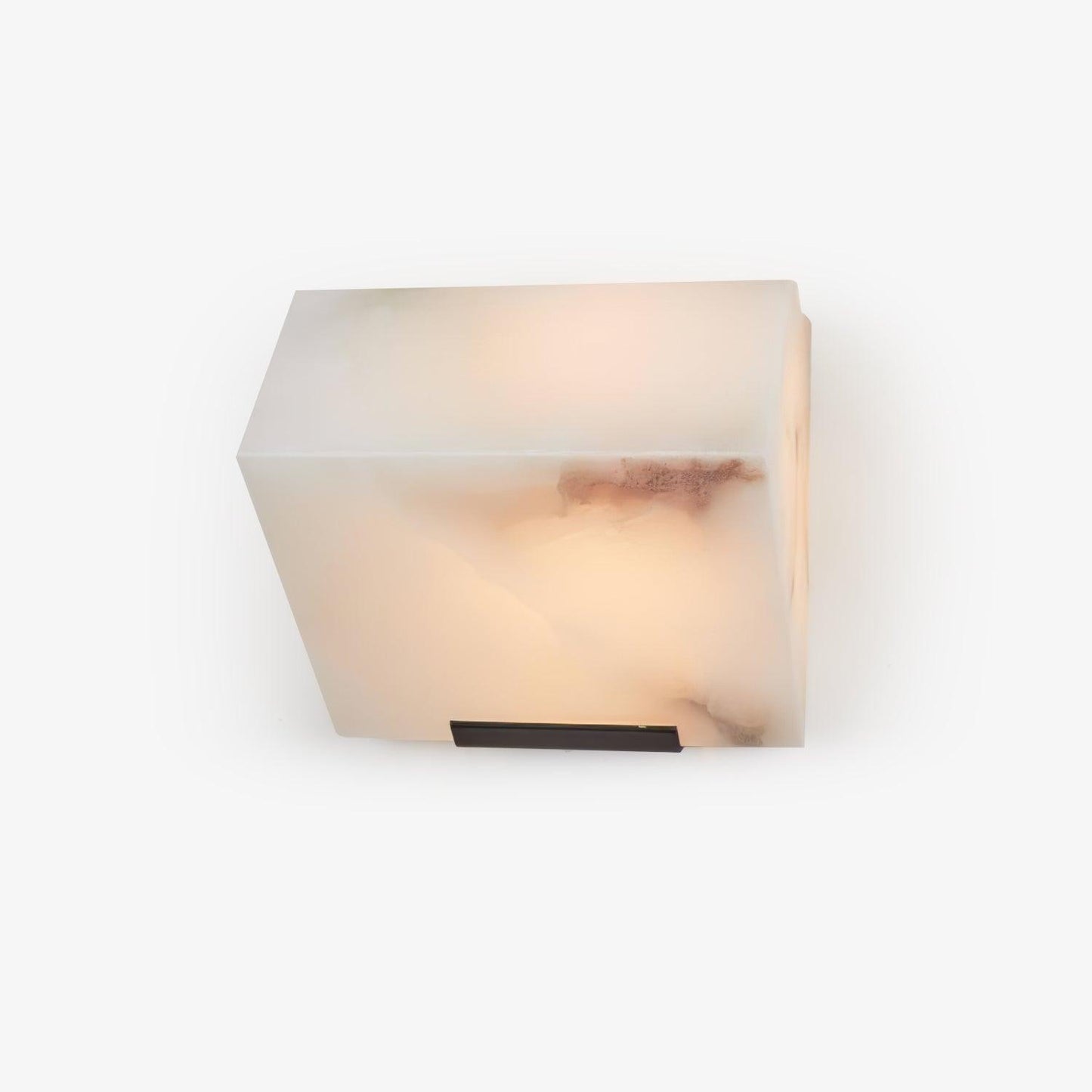 Luvidior | Architectonische Kolom Alabaster Steen Blokken Wandlamp