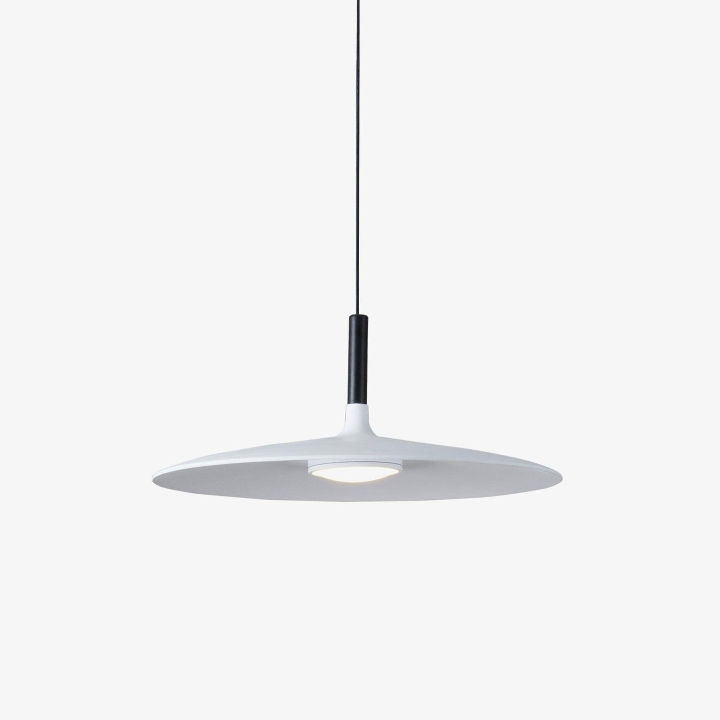 Thaloric | Minimalistische Industriële Aluminium Platte Schijf Hanglamp